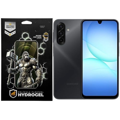 Película para Celular Gshield Samsung Galaxy A17 Proteção Completa Hydrogel HD Transparente Kit