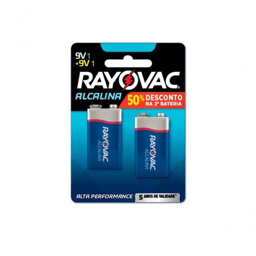 Bateria Alcalina 9v Com 2 20985
