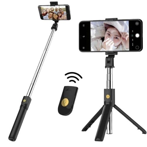 Bastão De Selfie Com Tripé Para Celular Com Controle Remoto
