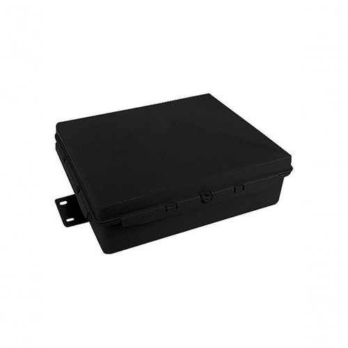 Caixa Hermetica Multitoc Preta Vedada 25x20x8 Completa