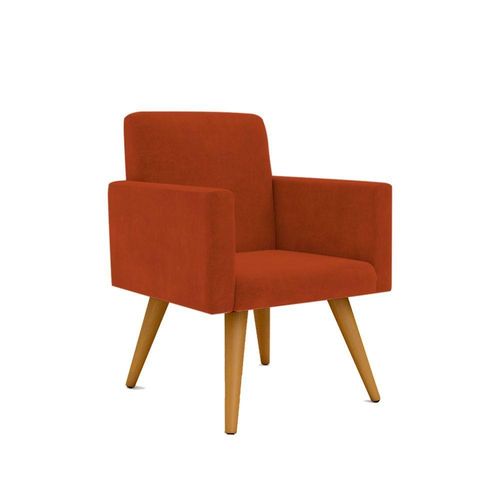 Cadeira Escritório Poltrona Balaqui terracota