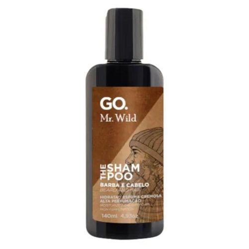 Go Man Mr Wild The Shampoo Cabelo-barba 140ml