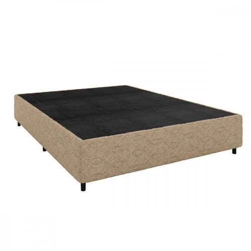 Base De Cama Box Casal 138x188x26 Applauso Palha Apolospuma Palha