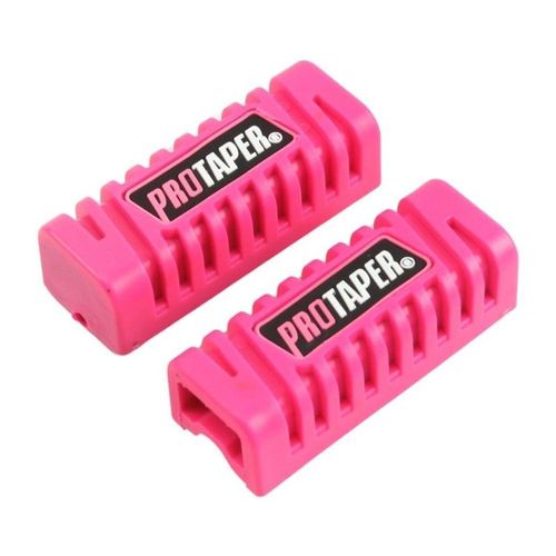 Pedaleira De Borracha Universal Estribo Cg 160 Titan Fan Start Cb 250f Protaper Motocross Color:rosa