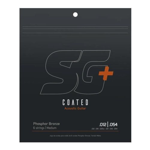Encordoamento Para Violão Bronze Fósforo Sg Tensão Média