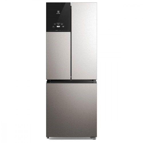 Geladeira Electrolux 480L Frost Free Inverter Efficient Auto Inox 110V