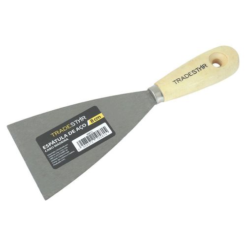 Espátula 8 Cm Aço Gesso Massa Corrida Multiuso Pintor Drywal