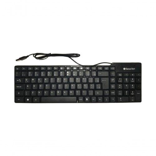 Teclado Banson Tech Shertech-802 Português Brasil Cor Preto
