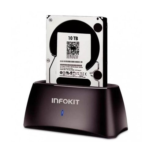 Dock Station Sata 3 P/ Hd E Ssd 2.5´´ E 3.5´´Hd Até 10tb