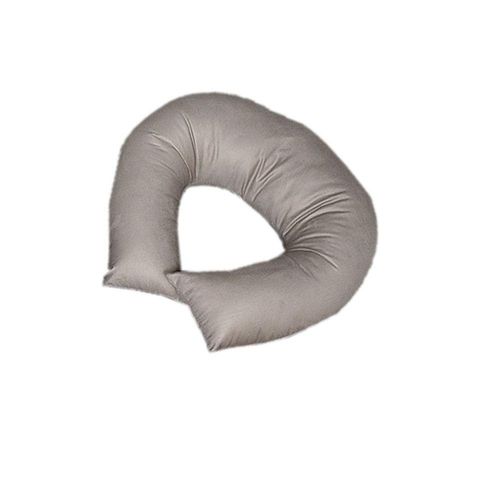 Almofada De Amamentação Suede Bege - Majú Decor