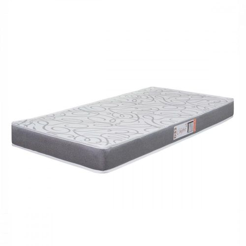 Colchão Solteiro Espuma D33 Pro Confort 88x188x12cm Cinza Cinza