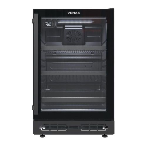 Cervejeira Venax Top Light In 100 82L Com Opção De Embutir 34 Garrafas Preto Fosco 220V