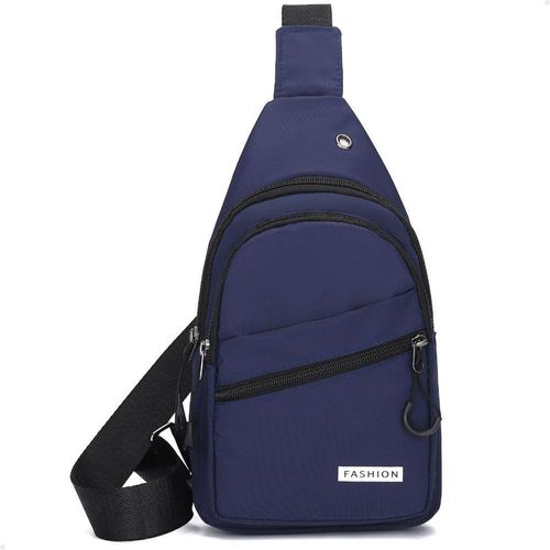 Bolsa Pochete De Ombro Lorben Mochila Pequena Transversal Tiracolo Masculino Feminino Azul