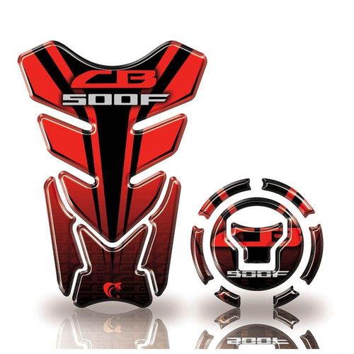 Adesivo Protetor Tanque E Bocal Honda Cb 500F + 2018 Vermelho