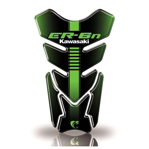 Protetor De Tanque Adesivo Moto Kawasaki Er-6N Verde