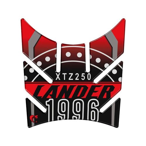Protetor Tanque Moto Yamaha Crosser Lander Xtz 250 Vermelho Cor Vermelho