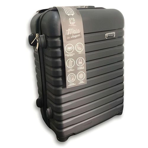 Mala De Viagem Com Rodas 10 Kg Moment Preto