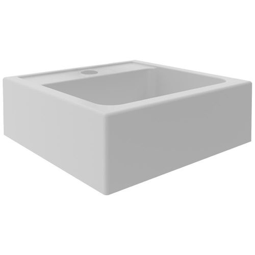 Cuba De Apoio Para Banheiro Branca Tecno Mobili