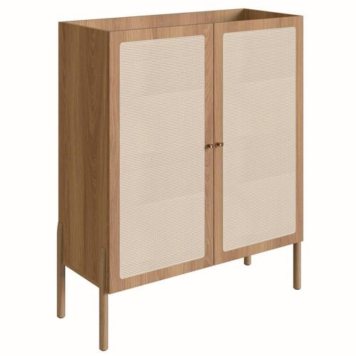 Armario Cristaleira Bar Palhinha Linh Oslo Hanover Artesano