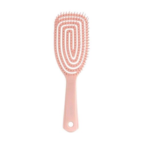Escova Raquete Easy Flexi Proart Desembaraço Rápido, Cerdas Macias E Base Flexível Rosa