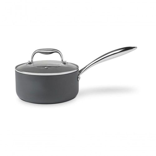 Panela C/tampa ø20cm 2,55l Fundo Indução Diamond Brinox ø20 X 9,5 Cm Cinza Brinox