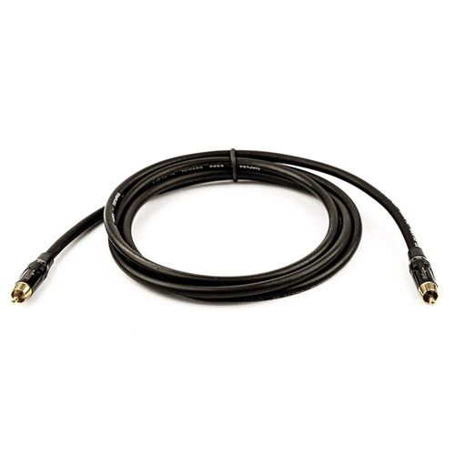 Cabo Coaxial Digital (spdif) Preto - 1 Metro