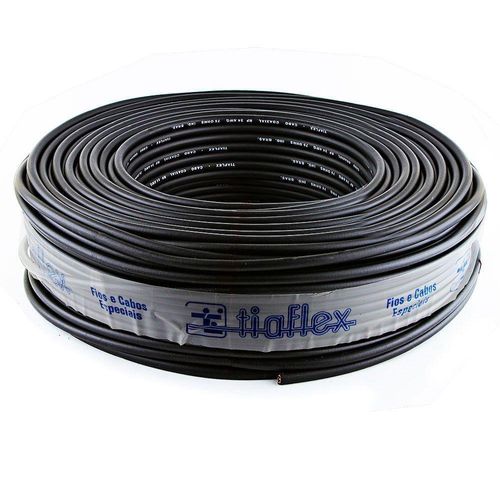 Cabo Coaxial Digital 75 Ohms Blindado Cristal - 50 Metros