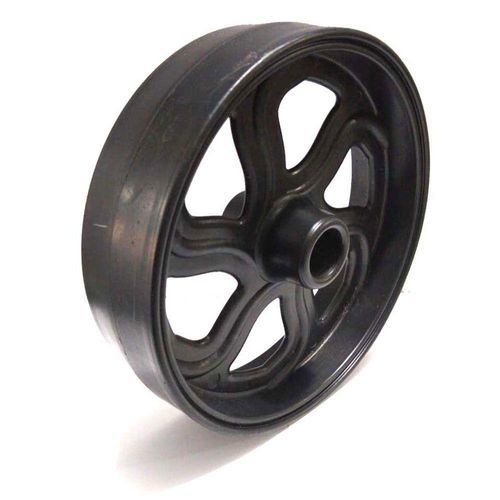 Par De Roda De Plástico Tipo Esportiva - Preta