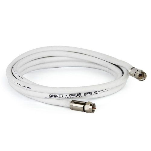 Cabo Coaxial Rg6 - 75 Ohms - 5 Metros