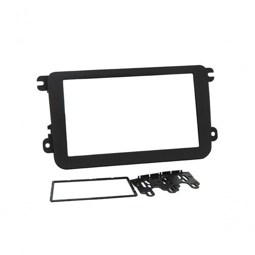 Moldura Fiamon 2 Din Vw Jetta-amarok-novo Fusca 2012 Em