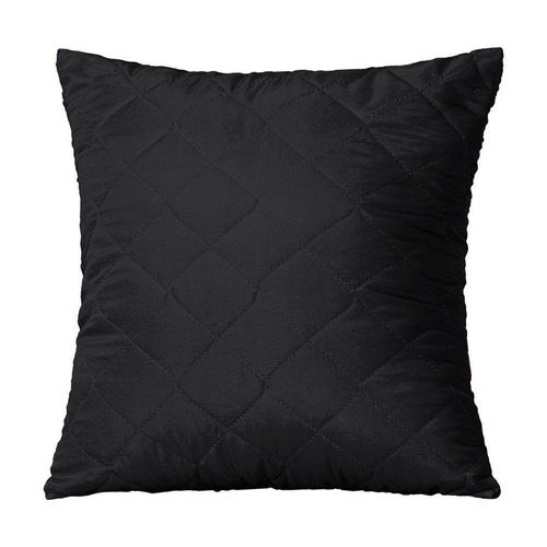 Capa De Almofada Mr 45cm X 45cm 1 Peça Matelada 100% Poliéster - Preto