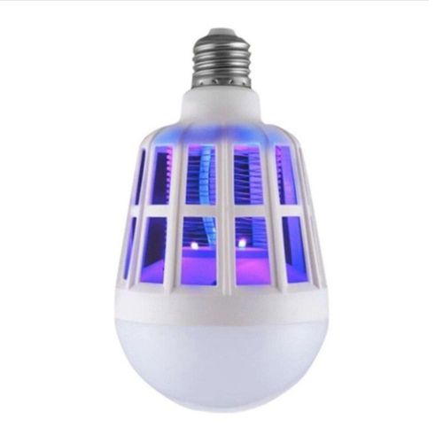 Lâmpada Led 12w com Luz Mata Inseto Mosquito Pernilongo Led Bivolt