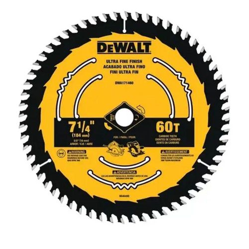 Disco Serra Circular P- Madeira 7 1-4" 60d Dwa171460 Dewalt