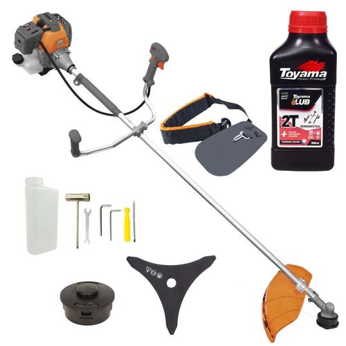 Roçadeira Profissional Com óleo Toyama 2t 43cc Rl430p Tekna