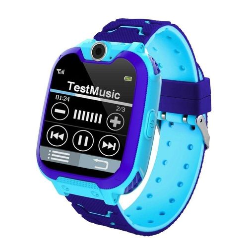 Smartwatch Infantil Smartch Mtk6261d à Prova D'água Azul Claro Edição Padrão