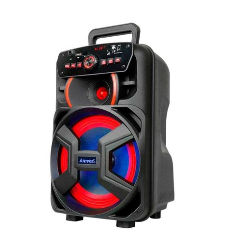 Caixa Amplificada Aca 221 Gigante Ii 220W Amvox Preto Biv