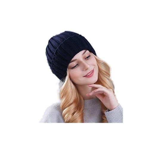 Touca Gorro De Inverno Elashopp Malha Grossa De Lã