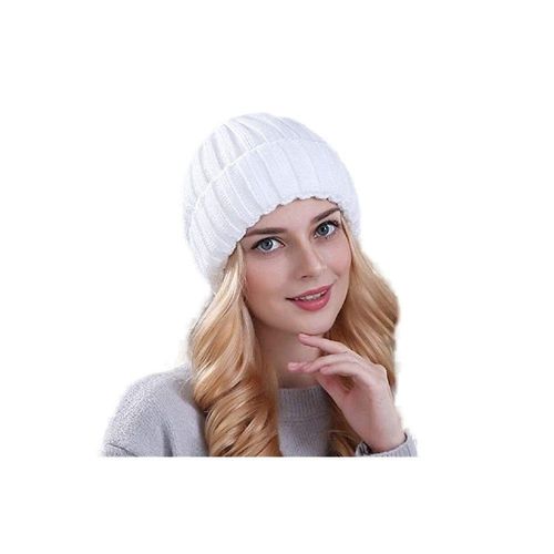 Touca Gorro De Inverno Elashopp Malha Grossa De Lã