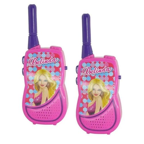 Walkie Talkie Com Lanterna Belinda Dmt5525 - Dm Toys