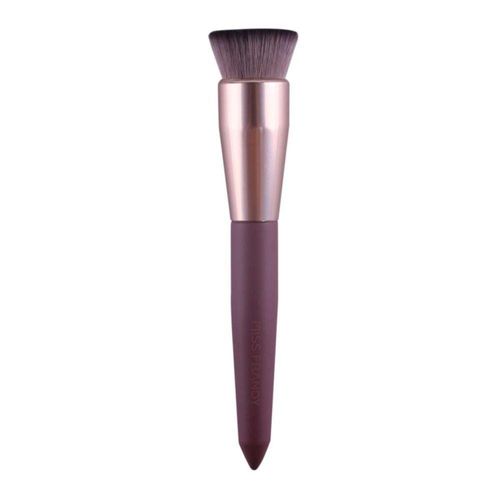 Pincel Kabuki Redondo Topo Reto Marsala 12504 | Miss Frandy | Aplicação Uniforme