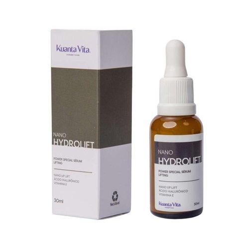Sérum Special Facial Nano Up Lift 30ml Kuanta Vita Firmeza Com ácido Hialurônico e E