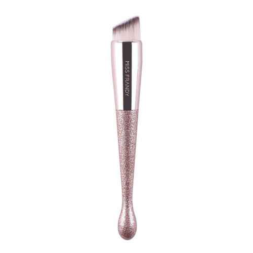 Pincel Kabuki Chanfrado Glam G81205 | Miss Frandy | Aplicação Leve E Acabamento Natural