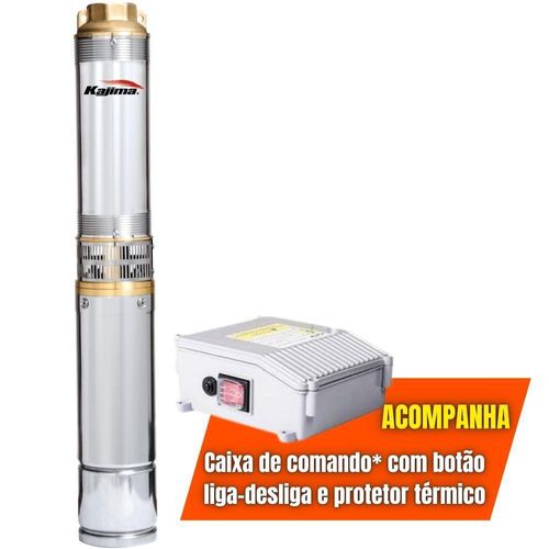 Bomba Caneta Submersa Elétrica P/ Poços Semiartesianos 110v
