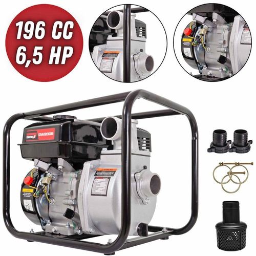 Motobomba Gw200b 2" à Gasolina 196cc 6,5hp 4t 25mca