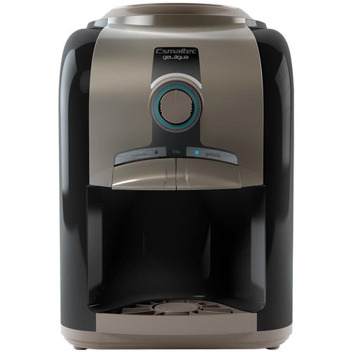 Bebedouro De Mesa Esmaltec Egm30 Linha Estilo Preto 127v