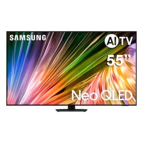 Smart TV 55” 4K Samsung Neo QLED 55QN85D com Processador com AI, AI Energy Mode, Dolby Atmos, Alexa built in, Wi-Fi, Bluetooth, USB e HDMI