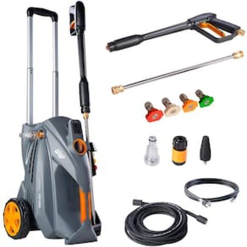 Desobstruidora Lavadora de Alta Pressão WAP 5100 Turbo Ultra 2.300psi com Mangueira Desentupidora e Cabo Elétrico 5 Metros