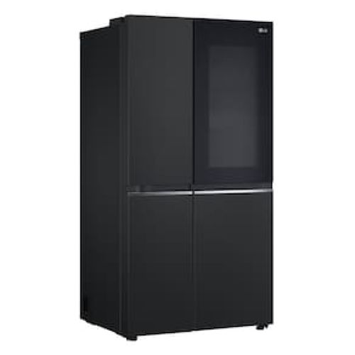 Geladeira LG Side by Side GC-V257SQV com Tecnologia Smart Inverter InstaView e Design Premium Black Inox - 647 litros