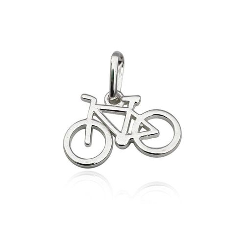 Pingente Bicicleta Lisa Prata 925