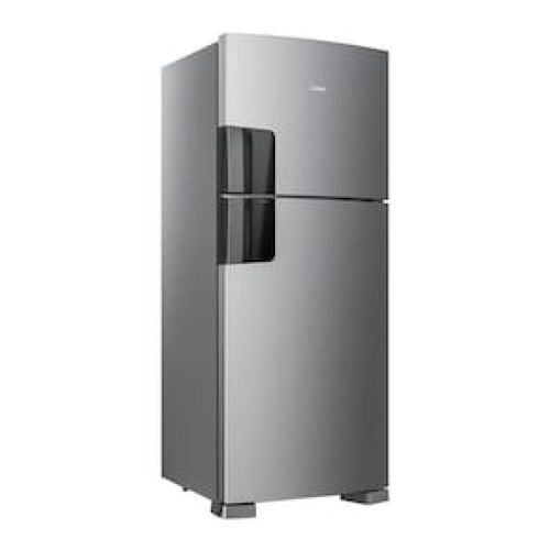 Geladeira Consul Frost Free CRM50LK Duplex Inox com Função Turbo, Iluminação em LED e Filtro Antiodor - 410 litros
